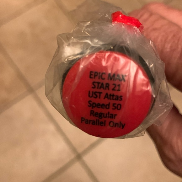 Mamiya Epic Max Star 21 ATTAS Speed Series 50 R Ultra Light golf iron shaft - Picture 8 of 9